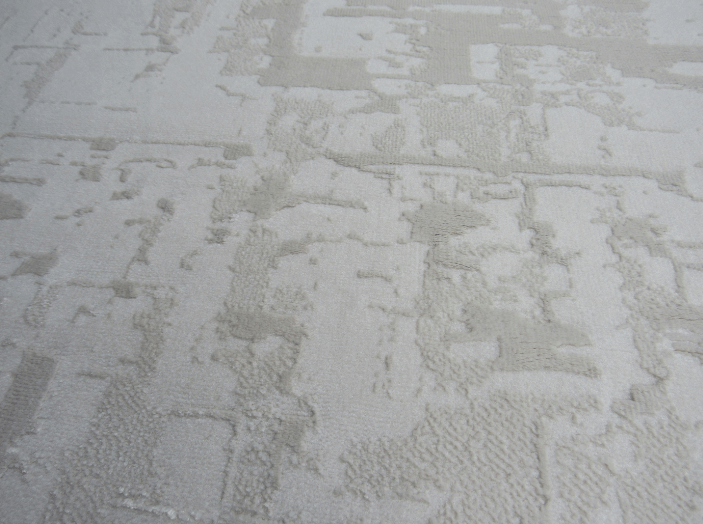 Cream and Beige Rug Cream Modern Rug