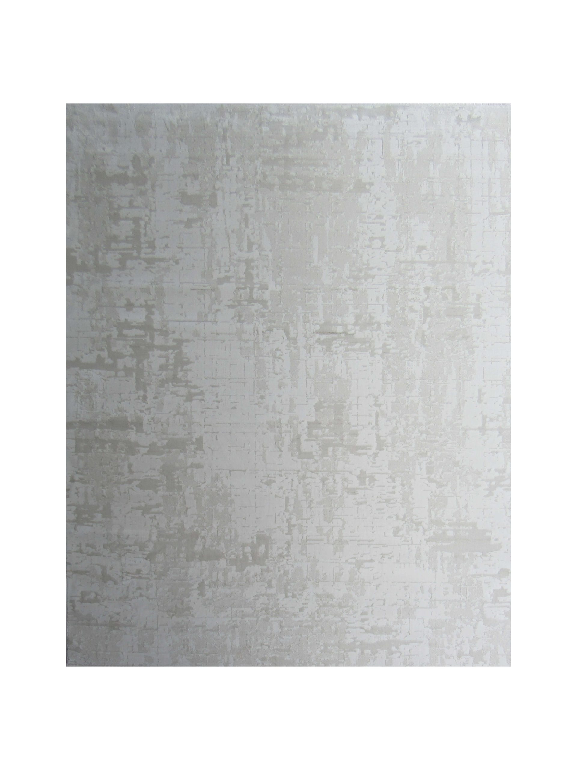 Modern Plain Beige and Cream Rug Modern - Cream - Area Rug