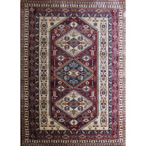 Persian Kazac Rug - Red Persian Area Rug