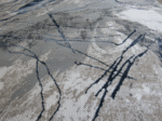 Pastel Grey Blue Rug