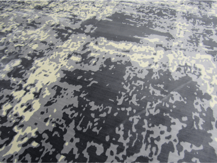 Dark Grey - White - Large Rug Dark Grey - White Modern Rug