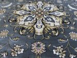 Grey Round Rug