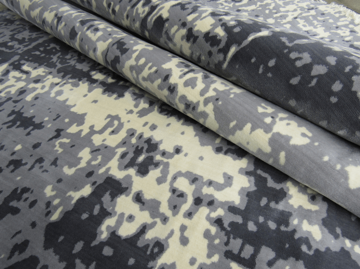 Large Carpets Ranburg Large Dark Grey Modern Rug