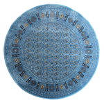 Round Rug - Persian Inspired Round Rug