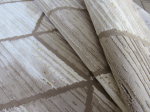 Diamond Styled Beige Round Rug