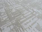 Modern Soft Abstract Multi-Line Indoor Rug – Beige - (Style: MRR049) - Image 3