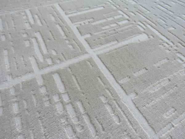 Beige Round Rug