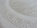Modern Round Table Rug