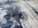 Blue Grey Designer Rug