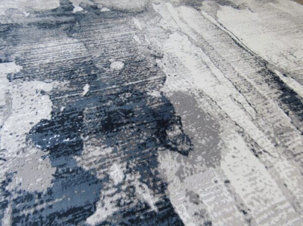 Modern Soft Blue - Grey Rugs | Blue Premium Interior Rugs