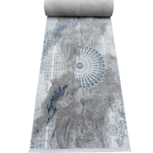 Modern Premium Interior Runners - Grey Blue