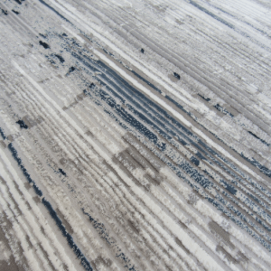 Blue Grey Lounge Round Rug