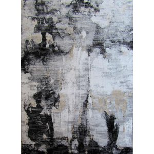 Modern Designer Rugs - Soft Beige & Black