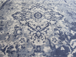 vintage blue rug