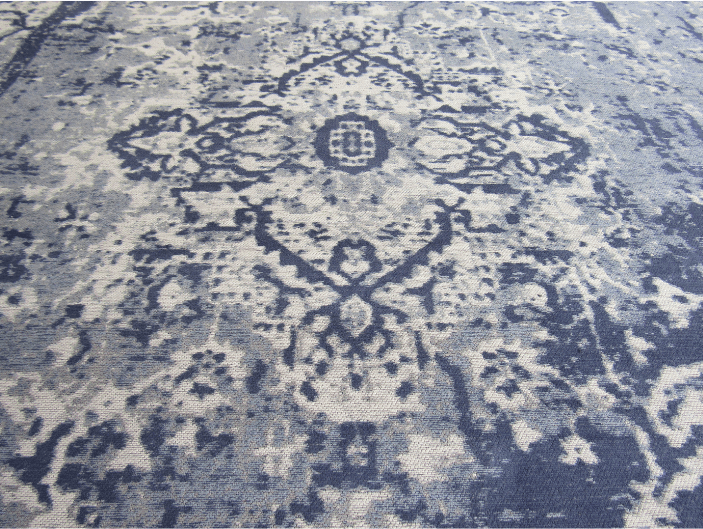 @home vintage chenille rug vintage blue rug