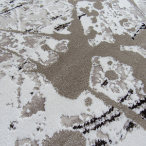 Choc Brown Beige Rug