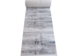 Modern 4m & 5m Grey Passage Runner