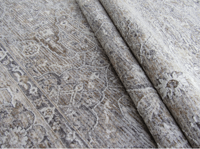 Large Brown Vintage Rug Vintage Large Rug