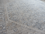 Soft Beige & Grey Vintage Rug