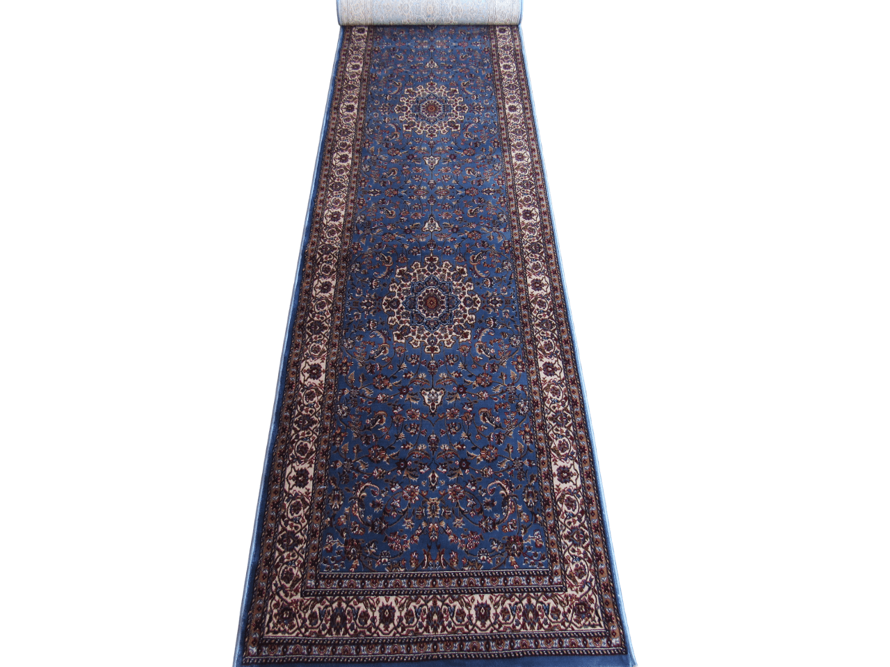 4m Blue Red Kashan runner 4m Blue kashan runner
