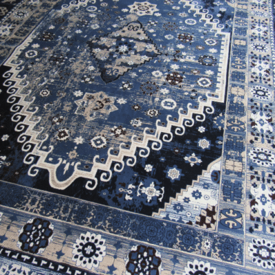 Vintage Large Blue rug