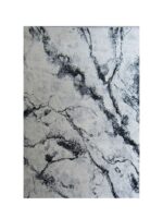 Black White Modern Premium bedroom rug