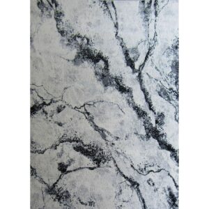 Black White Modern Premium bedroom rug