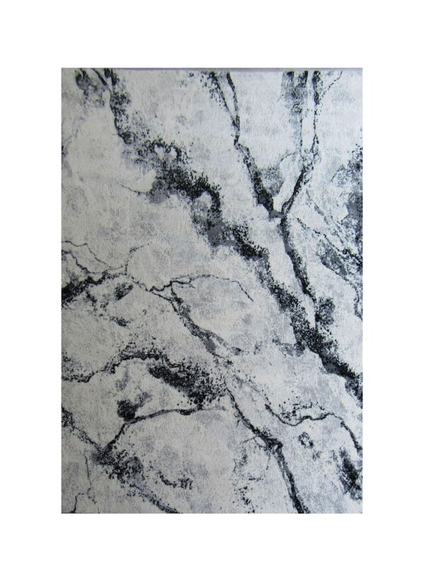 Black White Modern Premium bedroom rug