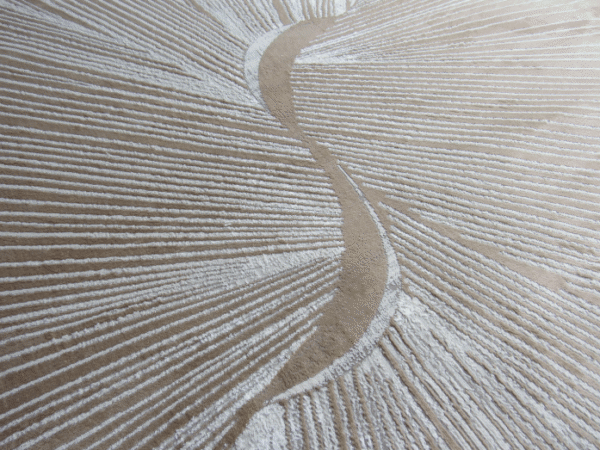 Soft Beige Brown Rug