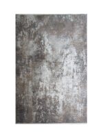 Rustic Brown Grey Ombre Rug