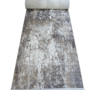 Modern Exyra Wide Runner - Rustic Brown