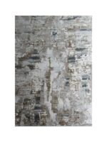 Rustic Ombre Modern Rug - Brown - Grey
