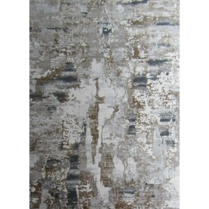 Rustic Ombre Modern Rug - Brown - Grey