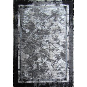Black Grey Apartment Rug