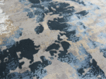 Abstract Blue Rug