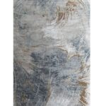 Modern Ombre Turkish Rug - Grey - Brown