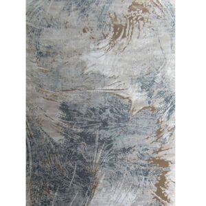 Modern Ombre Turkish Rug - Grey - Brown
