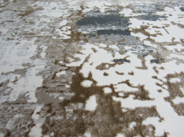 Grey Brown Area Rug