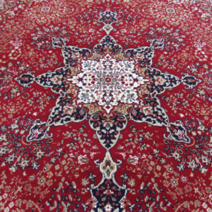 Red Medallion Rug