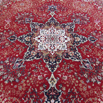 Red Medallion Rug