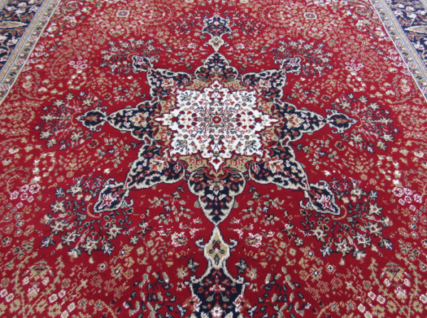 Red Medallion Rug