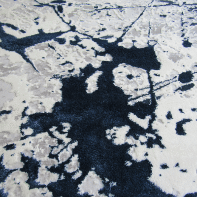 Blue White premium rug