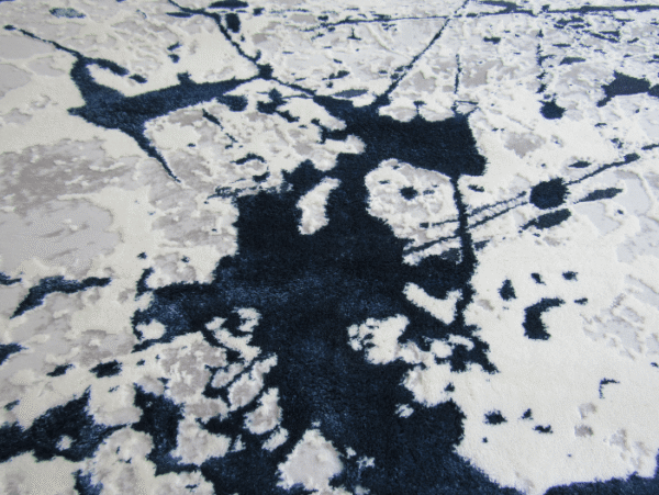 Blue White premium rug