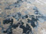 Pastel Blue and Beige Rug