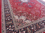 Red Persian Kirman Rug