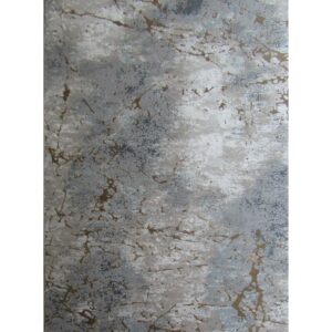 Rustic Modern Brown Grey Area Rug