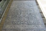 Vintage Blue Beige Rug