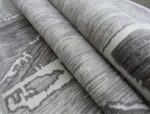 Dark Grey - Grey - Round Rug