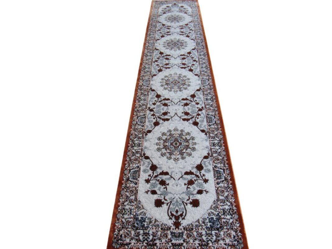 4m Orange White Colorful Runner