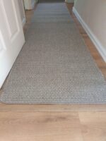 Grey Textured Outdoor Runner